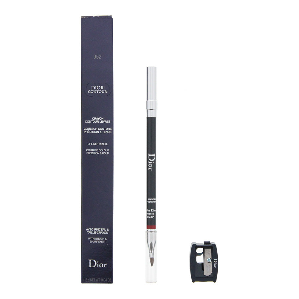 Dior Dior Contour Lipliner With Brush & Sharpener 952 Rouge Royal Lip Pencil 1.2