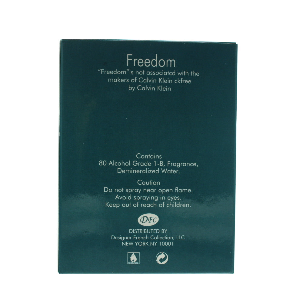 Designer French Collection Freedom Eau de Toilette 100ml