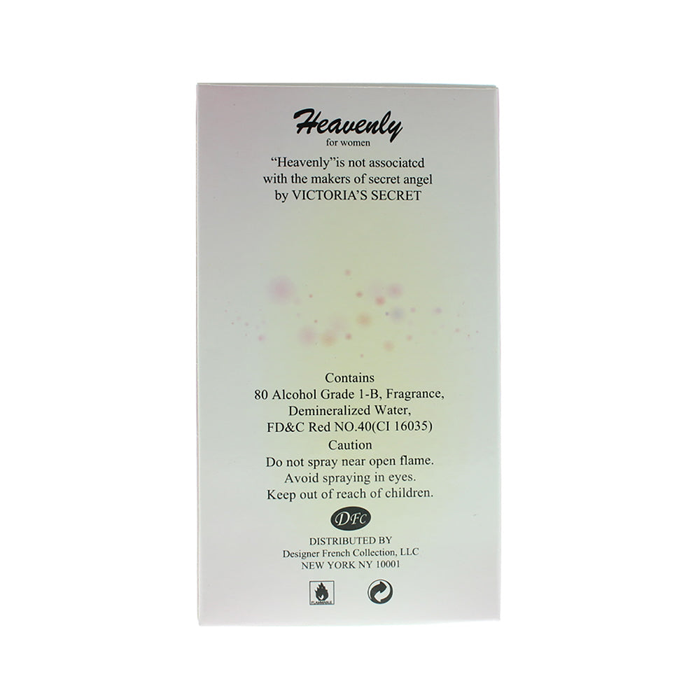 Designer French Collection Heavenly Eau de Parfum 100ml - Ingredients