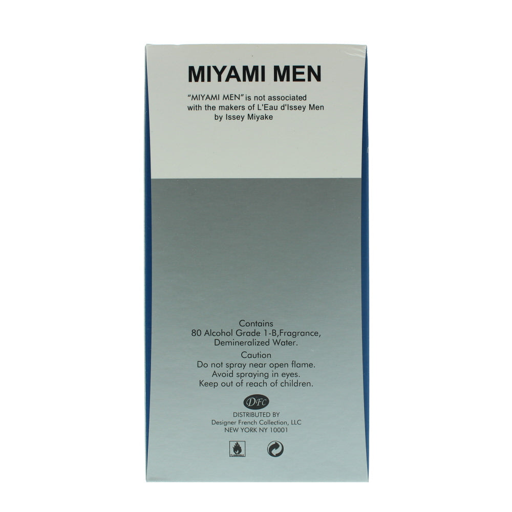 Designer French Collection Miyami Eau de Toilette 100ml