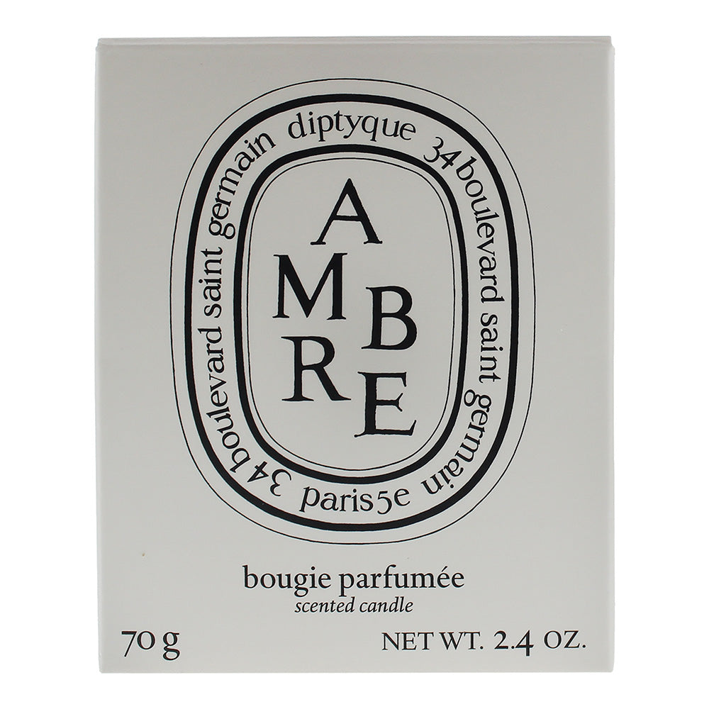 Diptyque Ambre Scented Candle 70g - Box