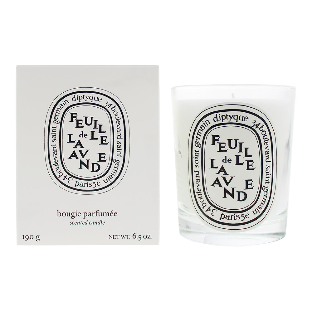 Diptyque Feuille De Lavande Scented Candle 190g