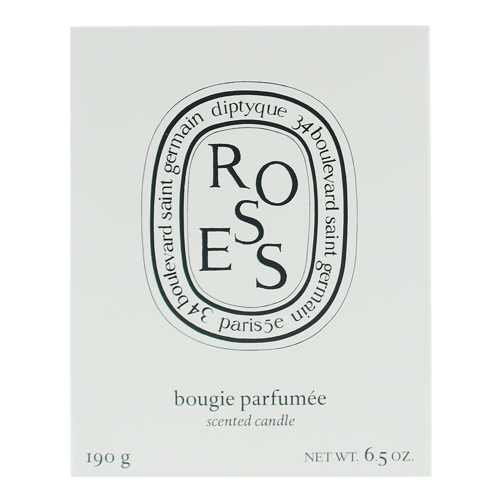 Diptyque Roses Scented Candle 190g - Box