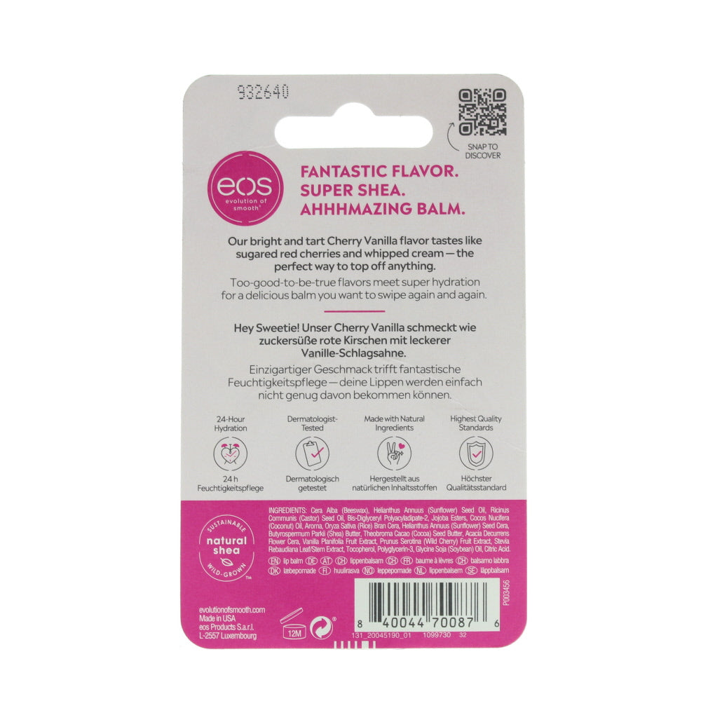 Eos Cherry Vanilla  Super Soft Shea Lip Balm 7g