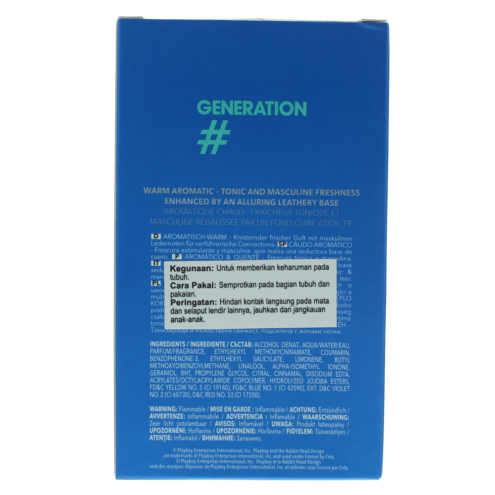 Playboy Generation Eau de Toilette 100ml