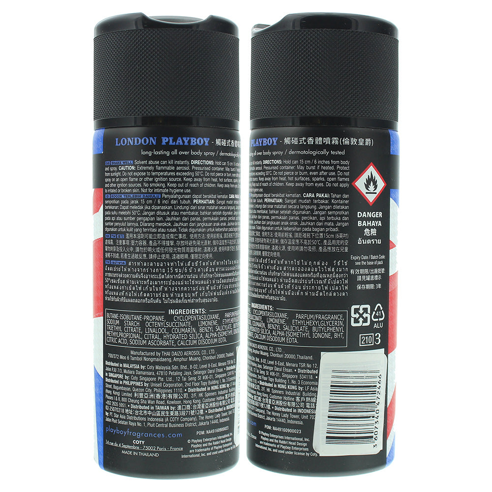 Playboy London 24H Deodorant 150ml