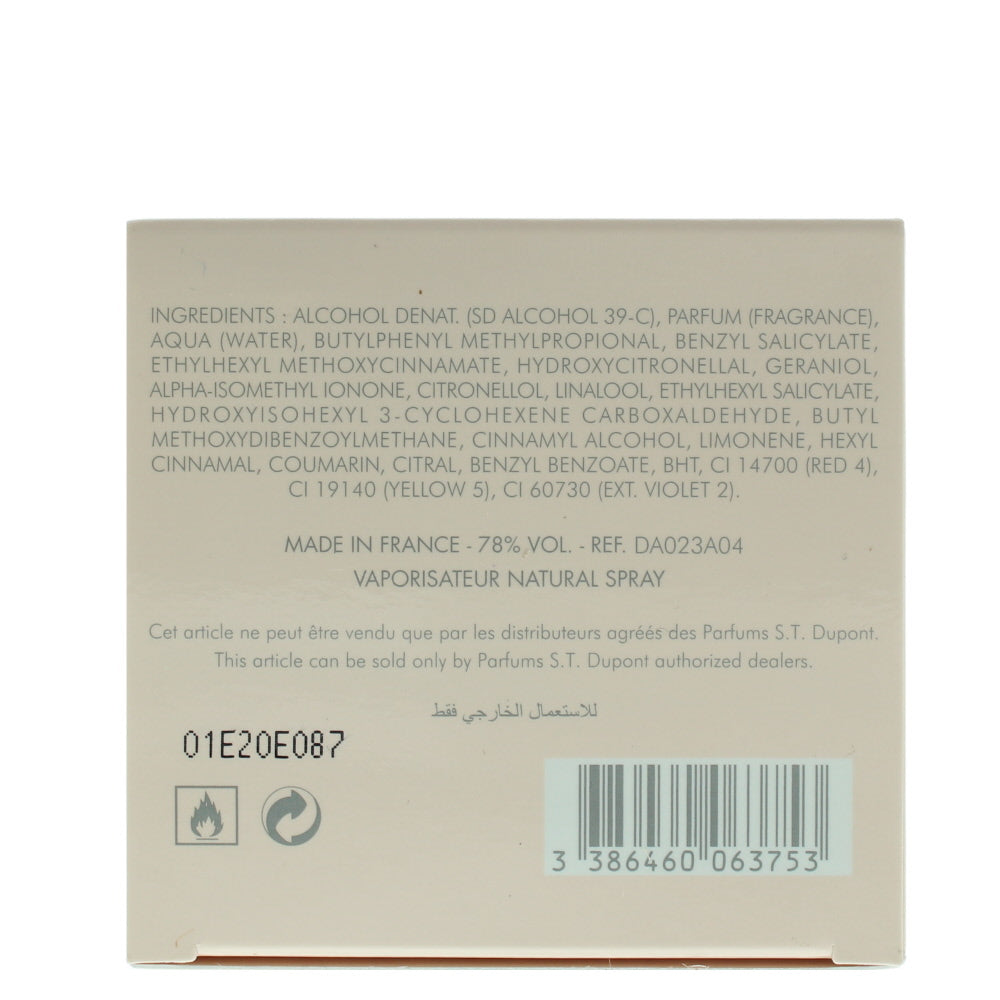 S.T. Dupont So Dupont Eau de Toilette 100ml