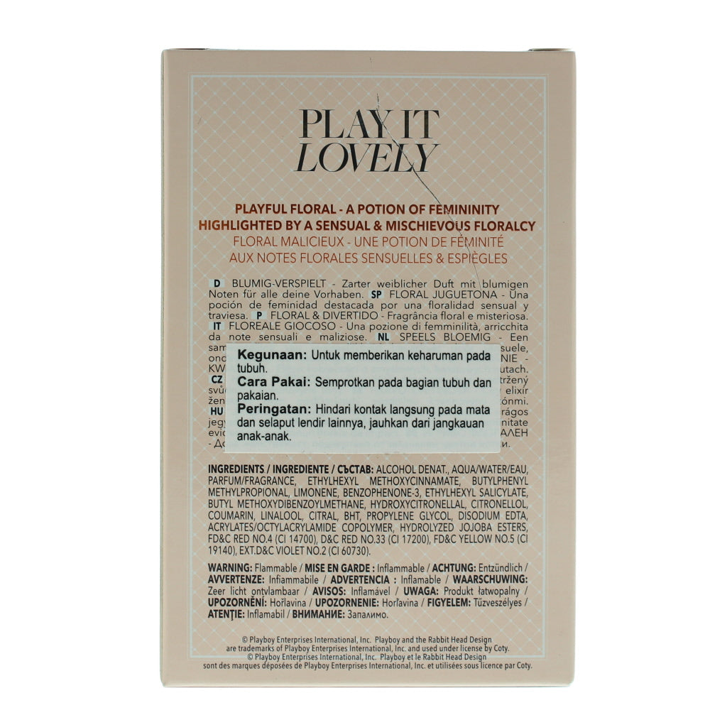 Playboy Play It Lovely Eau de Toilette 60ml