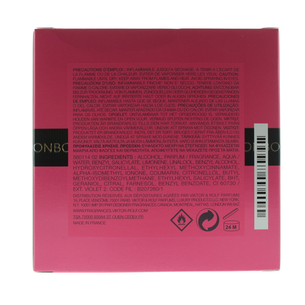 Viktor & Rolf Bonbon Eau de Parfum 90ml - Ingredients