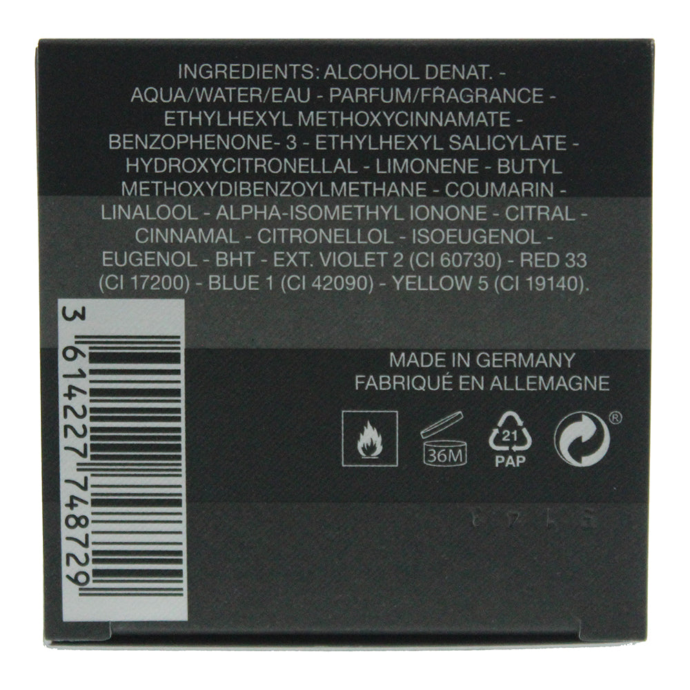 Burberry Touch For Men Eau de Toilette 50ml - Ingredients