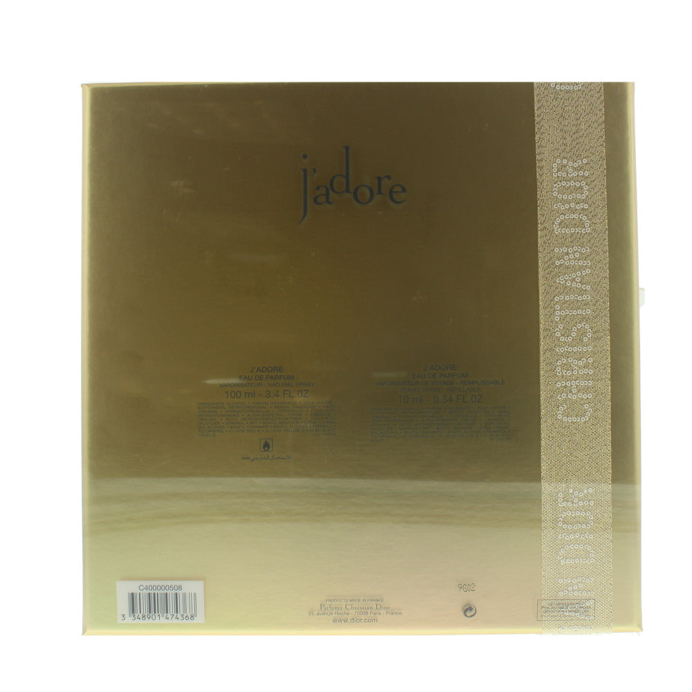 Dior J'adore Eau de Parfum 100ml 2 Piece Gift Set