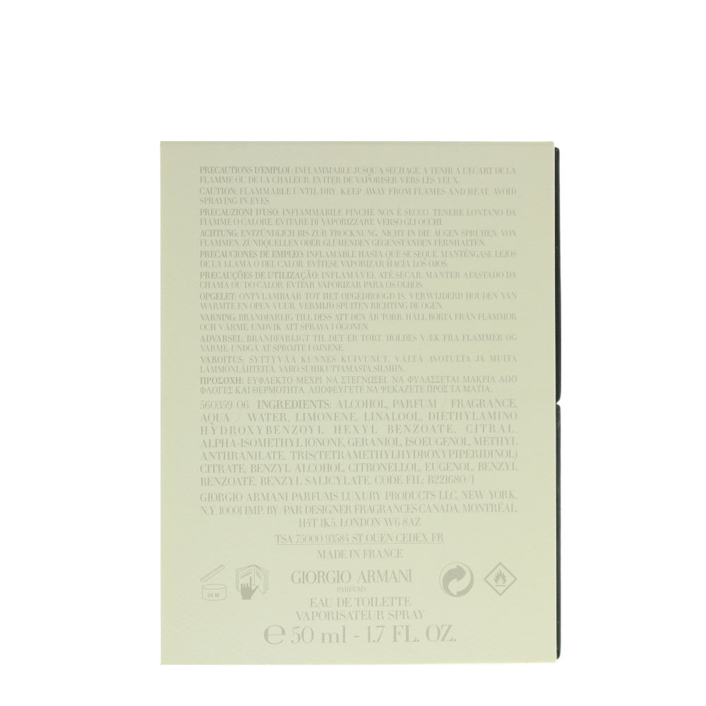 Giorgio Armani Privé Orangerie Venise Eau de Toilette 50ml