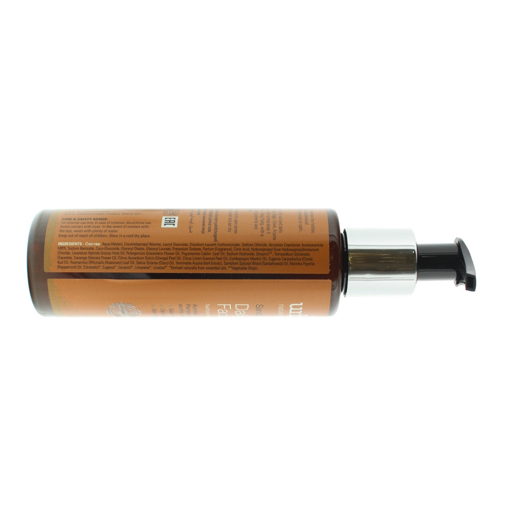Urban Veda Sandalwood + Botanics Soothing Daily Face Wash 150ml - Ingredients