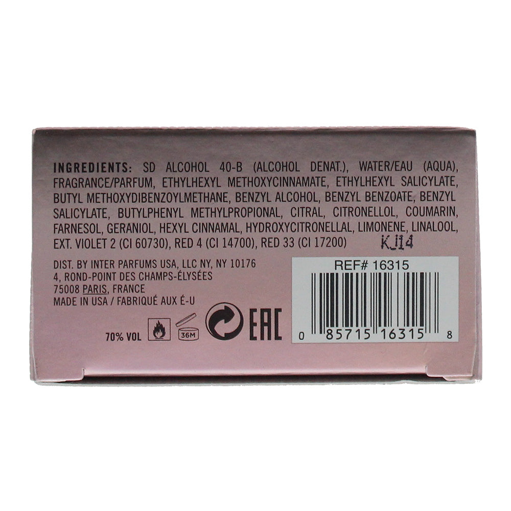 Abercrombie & Fitch First Instinct Woman Eau de Parfum 100ml - Ingredients