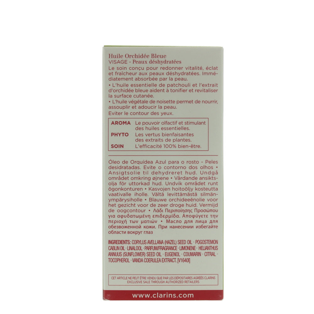 Clarins Blue Orchid Face Treatment Oil 30ml