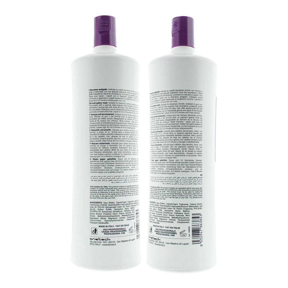 Fanola No Yellow Mask Conditioner 1000ml