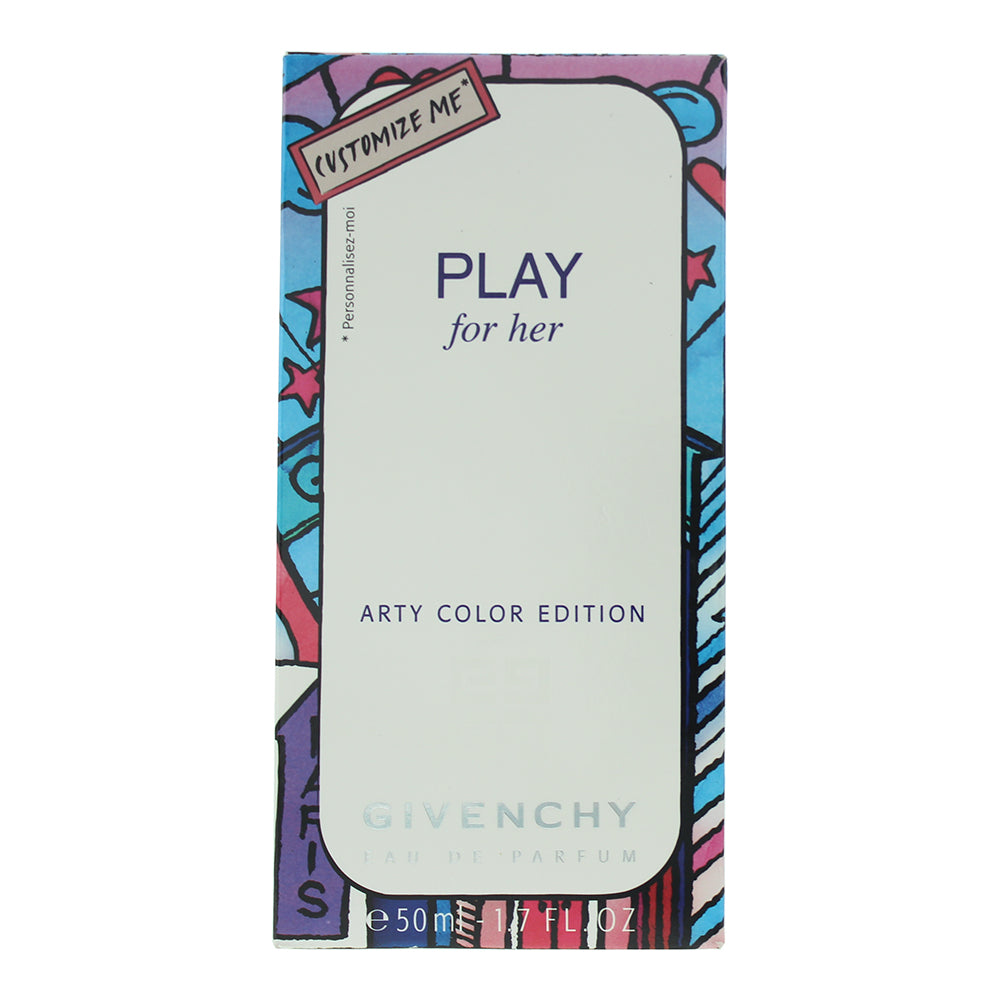 Givenchy Play For Her Arty Colour Edition Eau de Parfum 50ml - Box