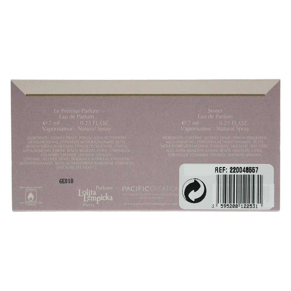 Lolita Lempicka Eau de Parfum 2 Pieces Gift Set - Ingredients