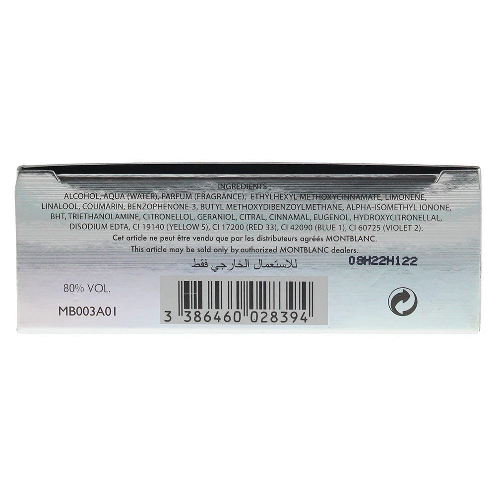 Montblanc Individuel Eau de Toilette 75ml Spray