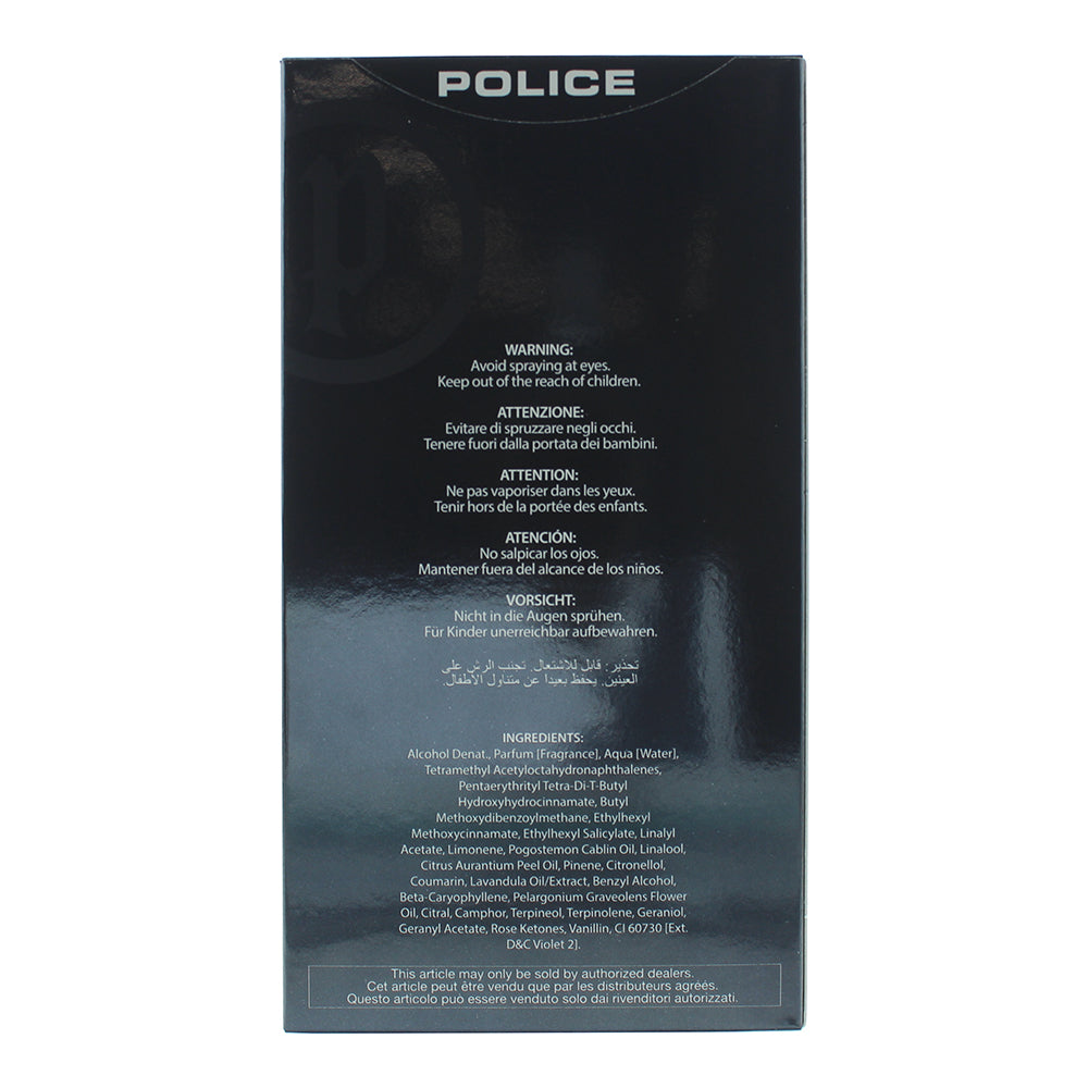 Police Deep Blue Eau de Toilette 100ml