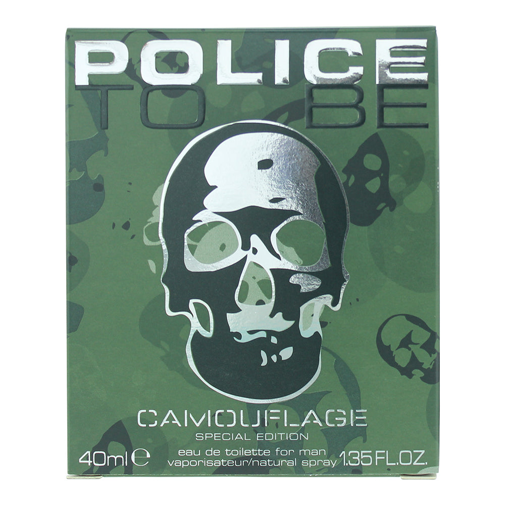 Police To Be Camouflage Eau de Toilette 40ml - Box