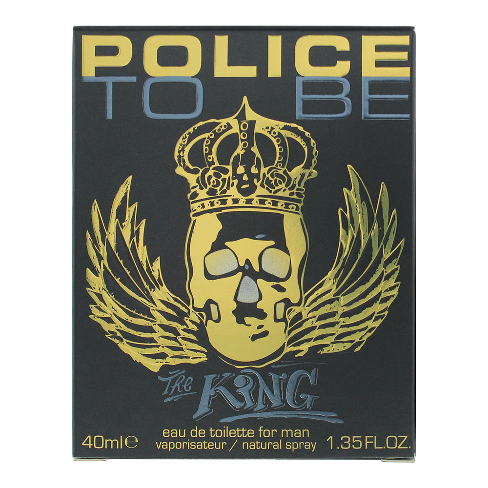 Police To Be The King Eau de Toilette 40ml Spray - Box