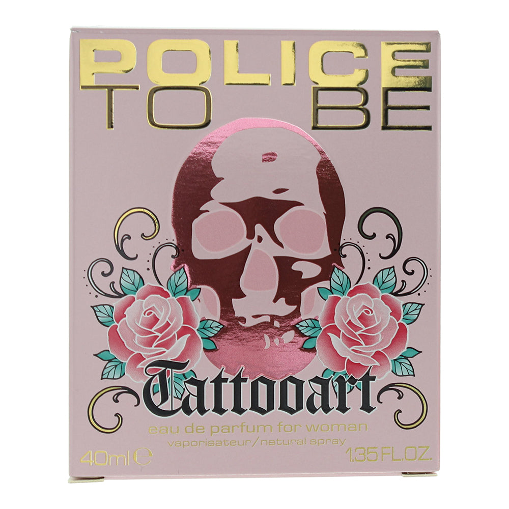 Police To Be Tattooart For Woman Eau de Parfum 40ml - Box