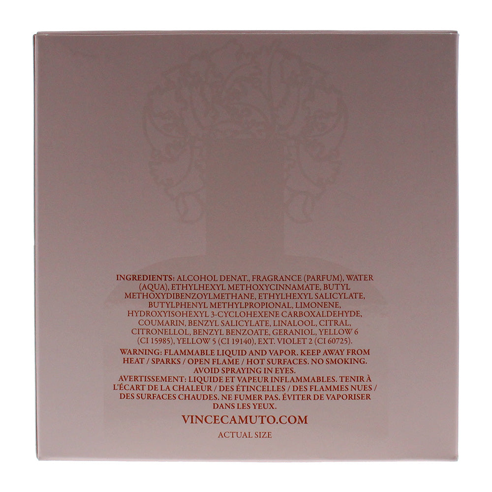 Vince Camuto Bella Eau de Parfum 100ml Spray - Ingredients