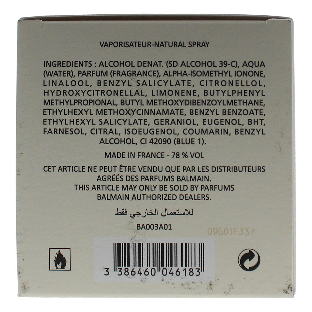 Balmain Vent Vert Eau de Toilette 75ml