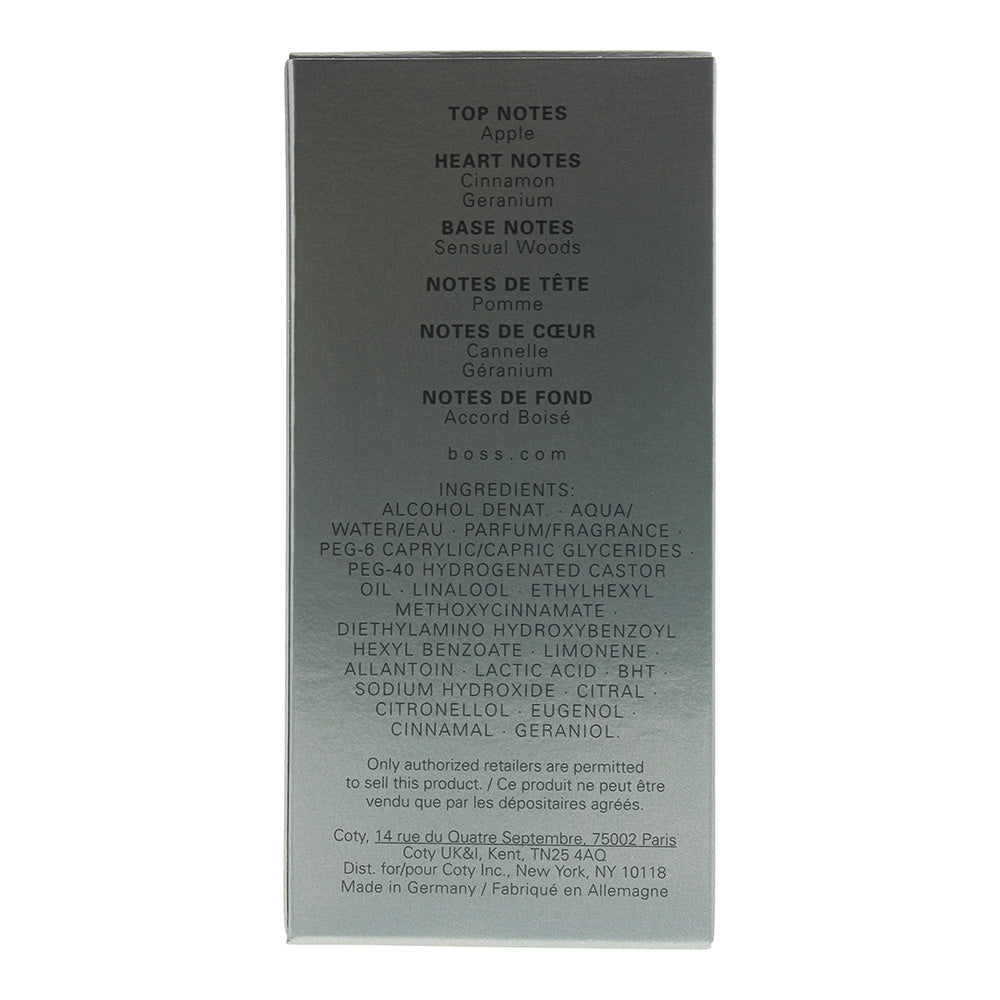 Hugo Boss Bottled Aftershave 50ml - Ingredients