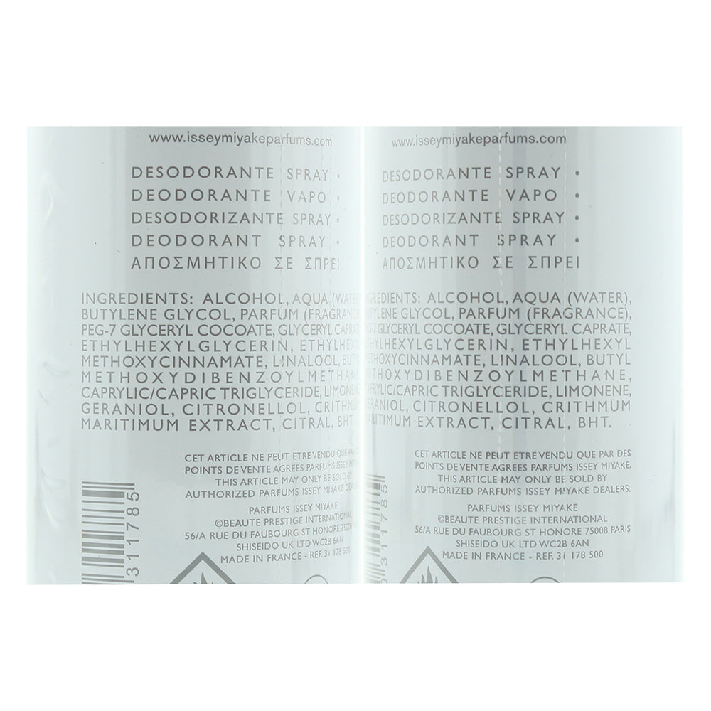 Issey Miyake L'Eau D'Issey Pour Homme Deodorant Spray 150ml 