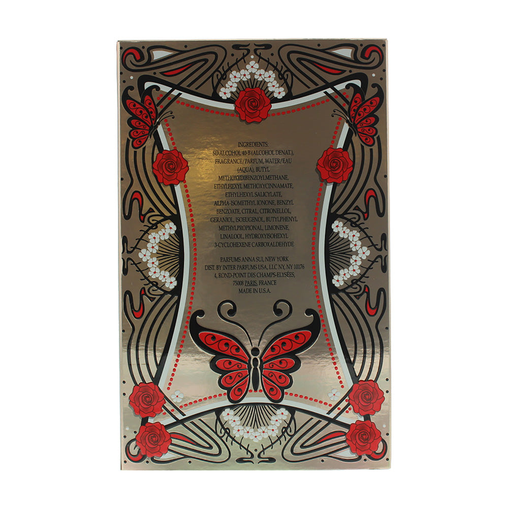 Anna Sui La Nuit De Boheme Eau de Toilette 50ml - Ingredients