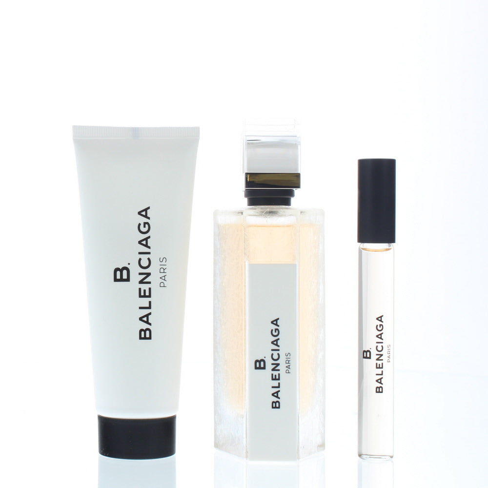 B. Balenciaga Eau de Parfum 3 Pieces Gift Set : Eau de Parfum 75ml - Body Lotion - Product