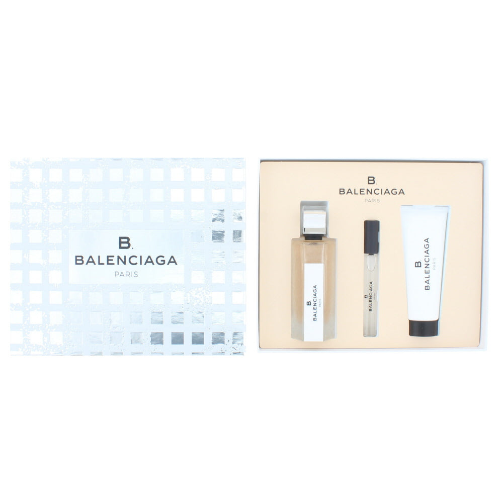 B. Balenciaga Eau de Parfum 3 Pieces Gift Set : Eau de Parfum 75ml - Body Lotion - Box