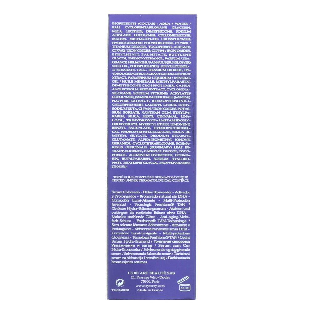 By Terry Soleil Terrybly Hydra-Bronzing  2 Exotic Bronze Tinted Serum 35ml - Ingredients