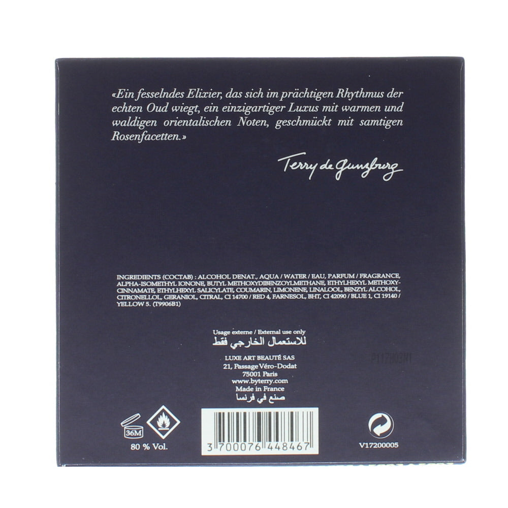By Terry Terryific Oud Eau de Parfum 2 Pieces Gift Set : Eau de Parfum 100ml - E - Ingredients