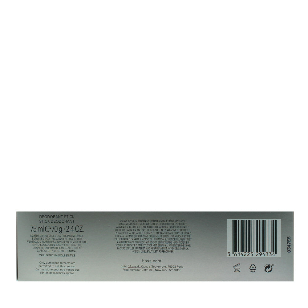 Hugo Boss Bottled Trio Pack Deodorant Stick 75g
