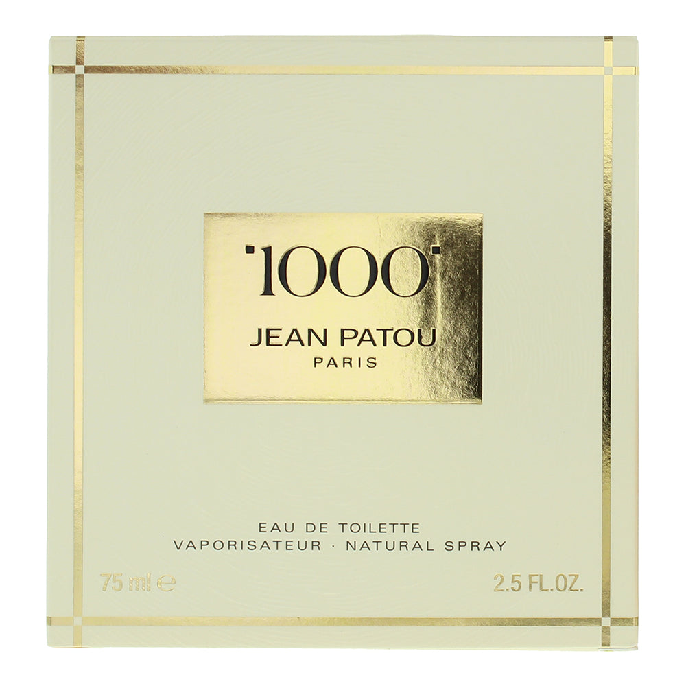Jean Patou 1000 Eau de Toilette 75ml 