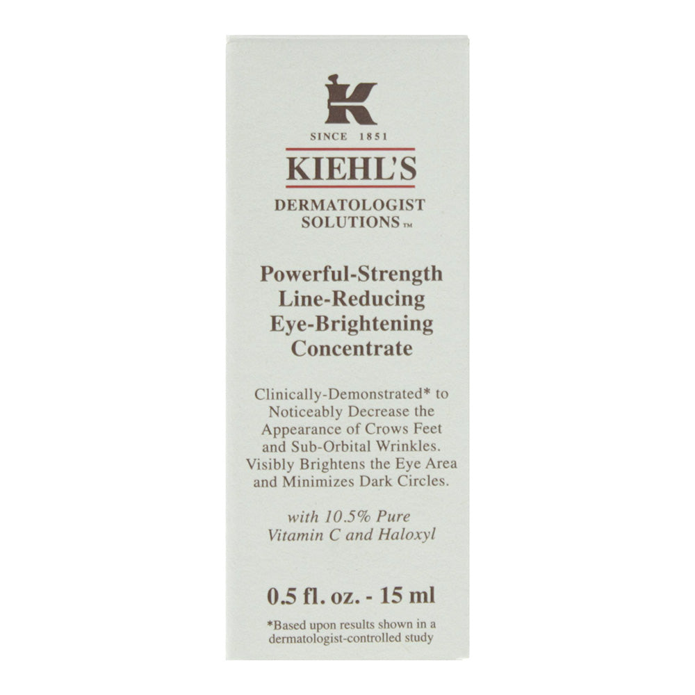 Kiehl's Powerful-Strength Line Reducing Eye Brightening Concentrate Eye Serum 15 - Box