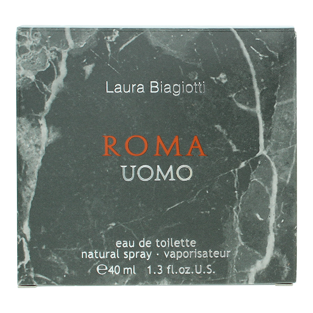 Laura Biagiotti Roma Uomo Eau de Toilette 40ml - Box