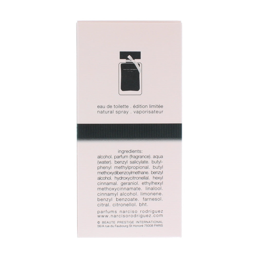 Narciso Rodriguez For Her Eau de Toilette 75ml Spray  - Ingredients