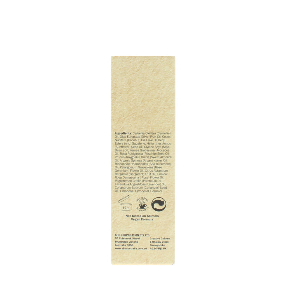 Om She Pure Botanicals Bio-Active Oil 50ml - Ingredients