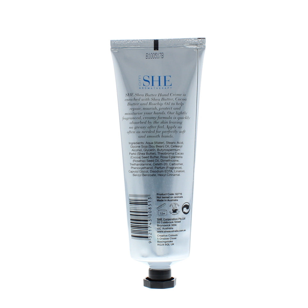 Om She White Gardenia & Sandalwood Shea Butter Hand Cream 120ml - Ingredients