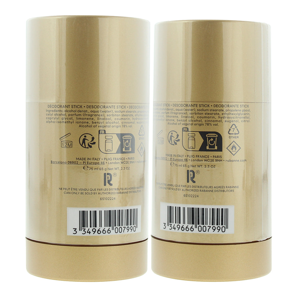 Paco Rabanne 1 Million Deodorant Stick 75ml