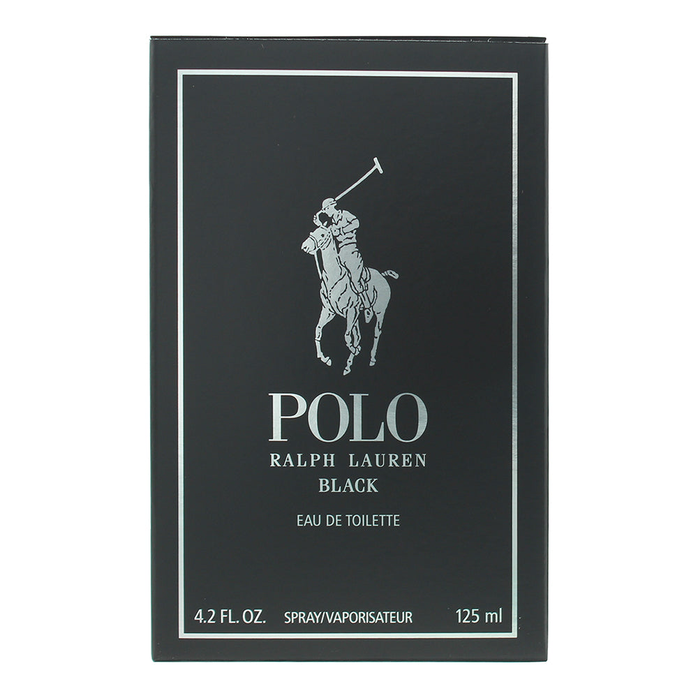 Ralph Lauren Polo Black Eau de Toilette 125ml Spray - Box