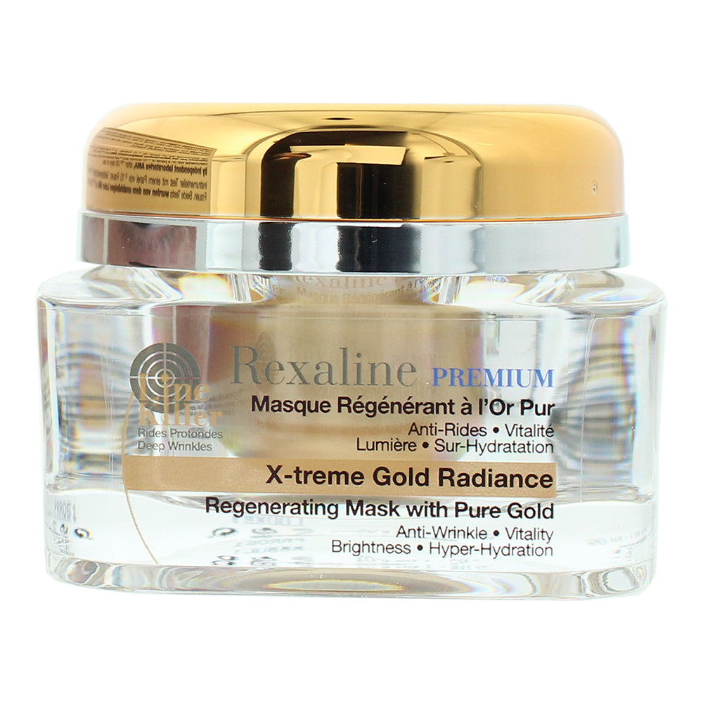 Rexaline Premium X-treme Gold Radiance Regenerating Mask With Pure Gold 50ml - Product