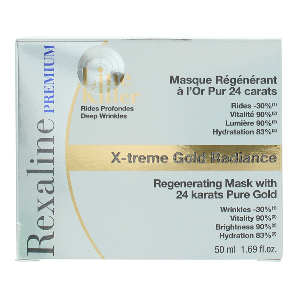 Rexaline Premium X-treme Gold Radiance Regenerating Mask With Pure Gold 50ml