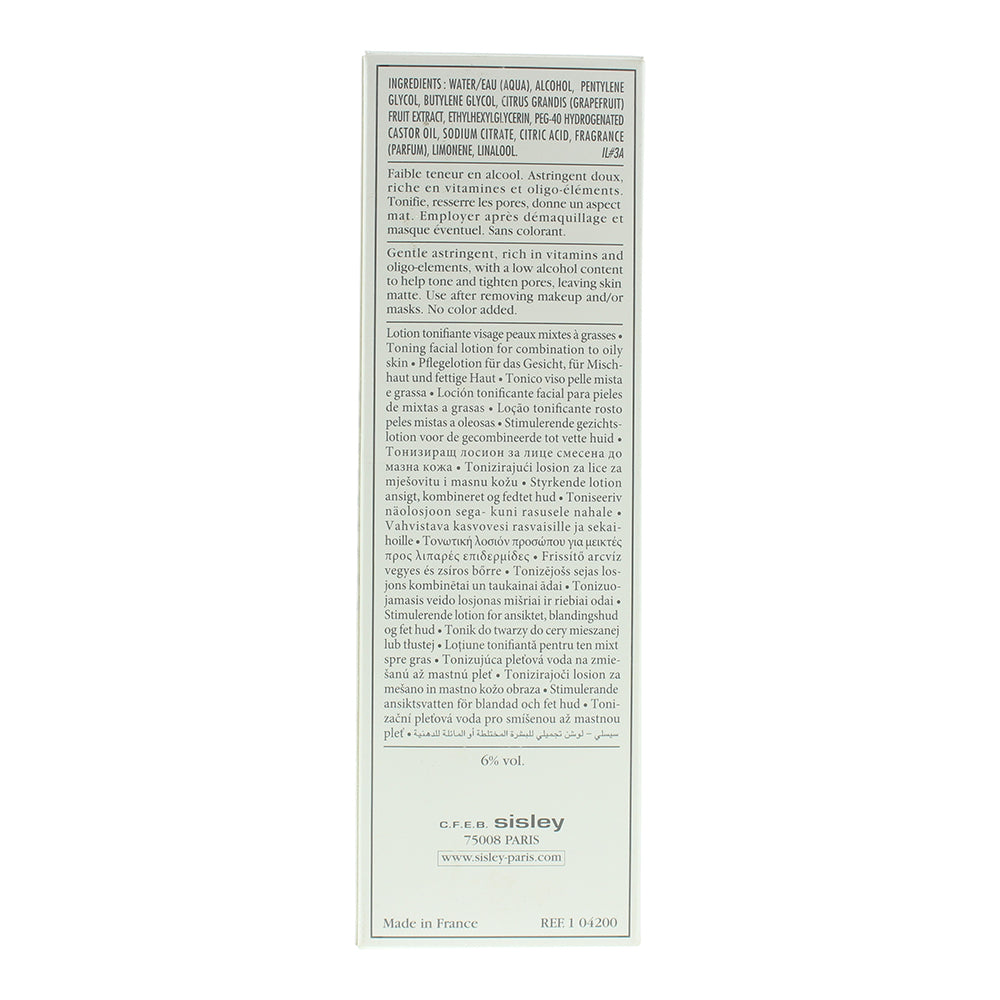 Sisley Grapefruit Toning Lotion 250ml