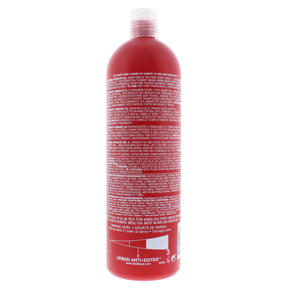 Tigi Bed Head Urban Antidotes Resurrection Shampoo For Weak Brittle Hair 750ml