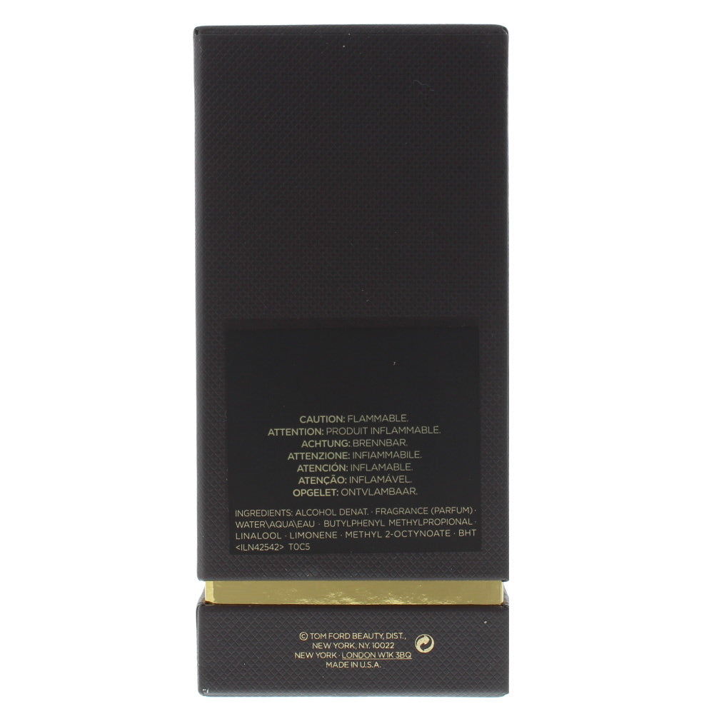 Tom Ford Tuscan Leather Eau de Parfum 100ml - Ingredients
